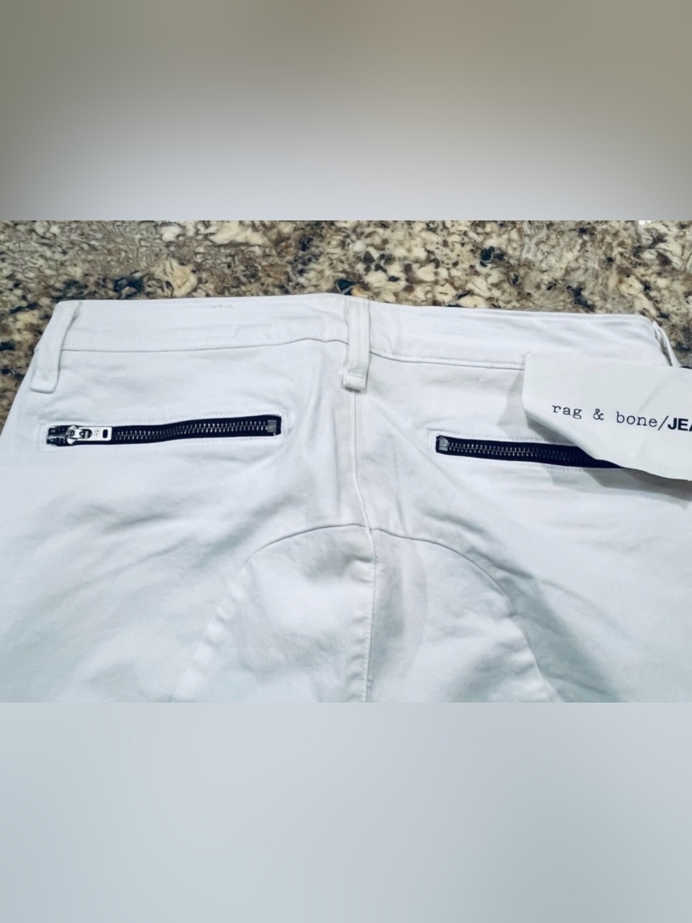 NWT Rag & Bone High Rise Biker Jeans - Picture 12 of 15